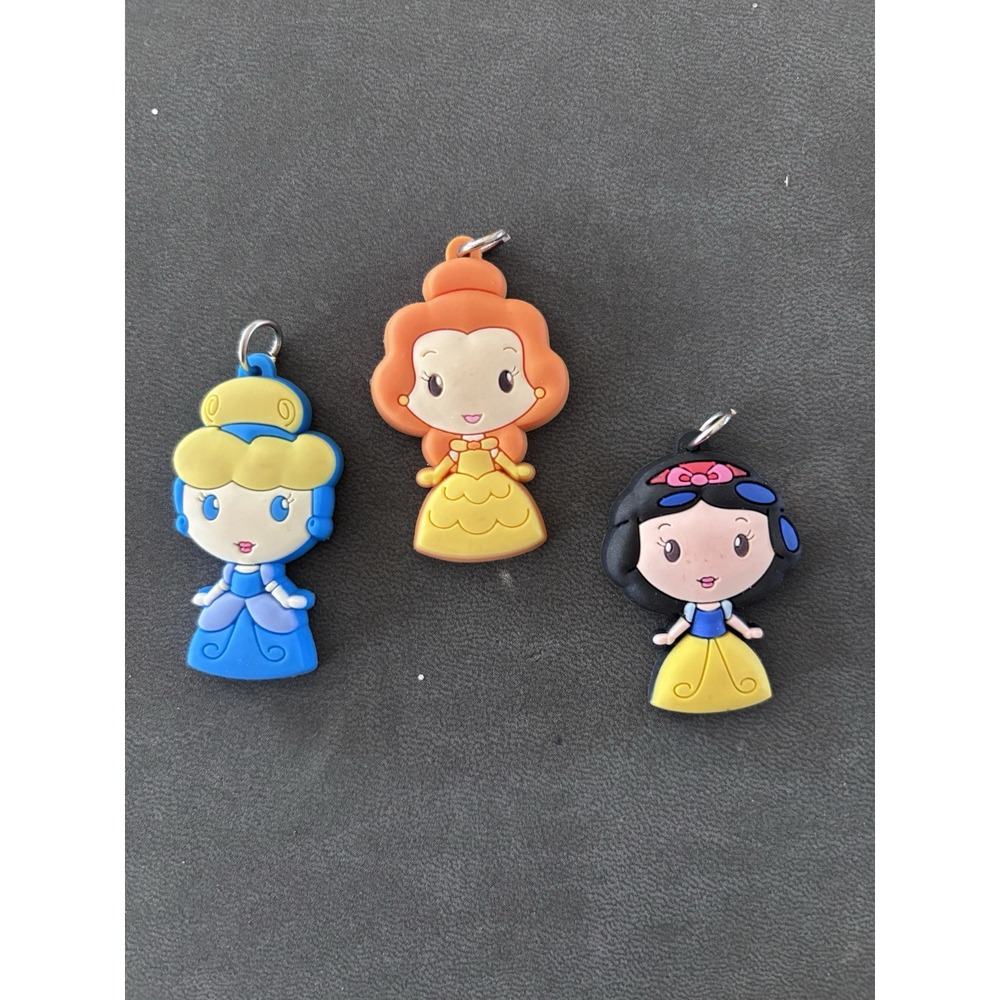 Set Of Three Disney Cinderella Necklace Bracelet Charm Toys By Tera‎ Toys 3163